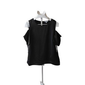 H by Halston Cold Shoulder Top Size L